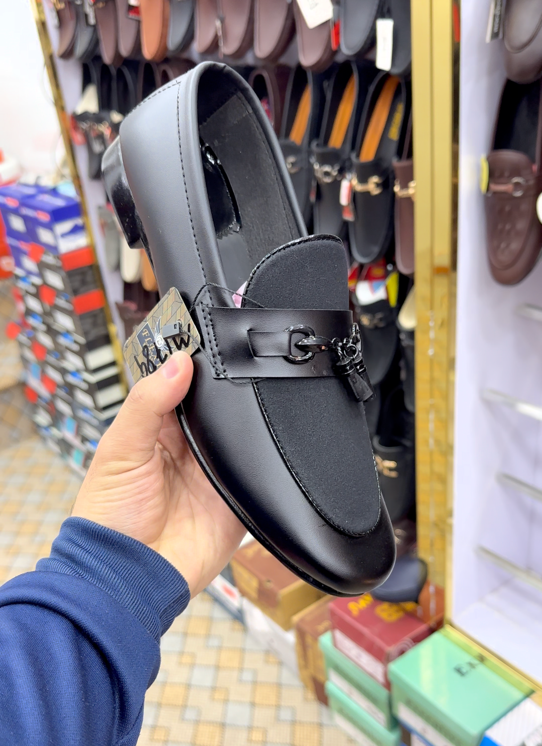 Black Suade Premium Loafer | With Soft Padding And Rubber Sole