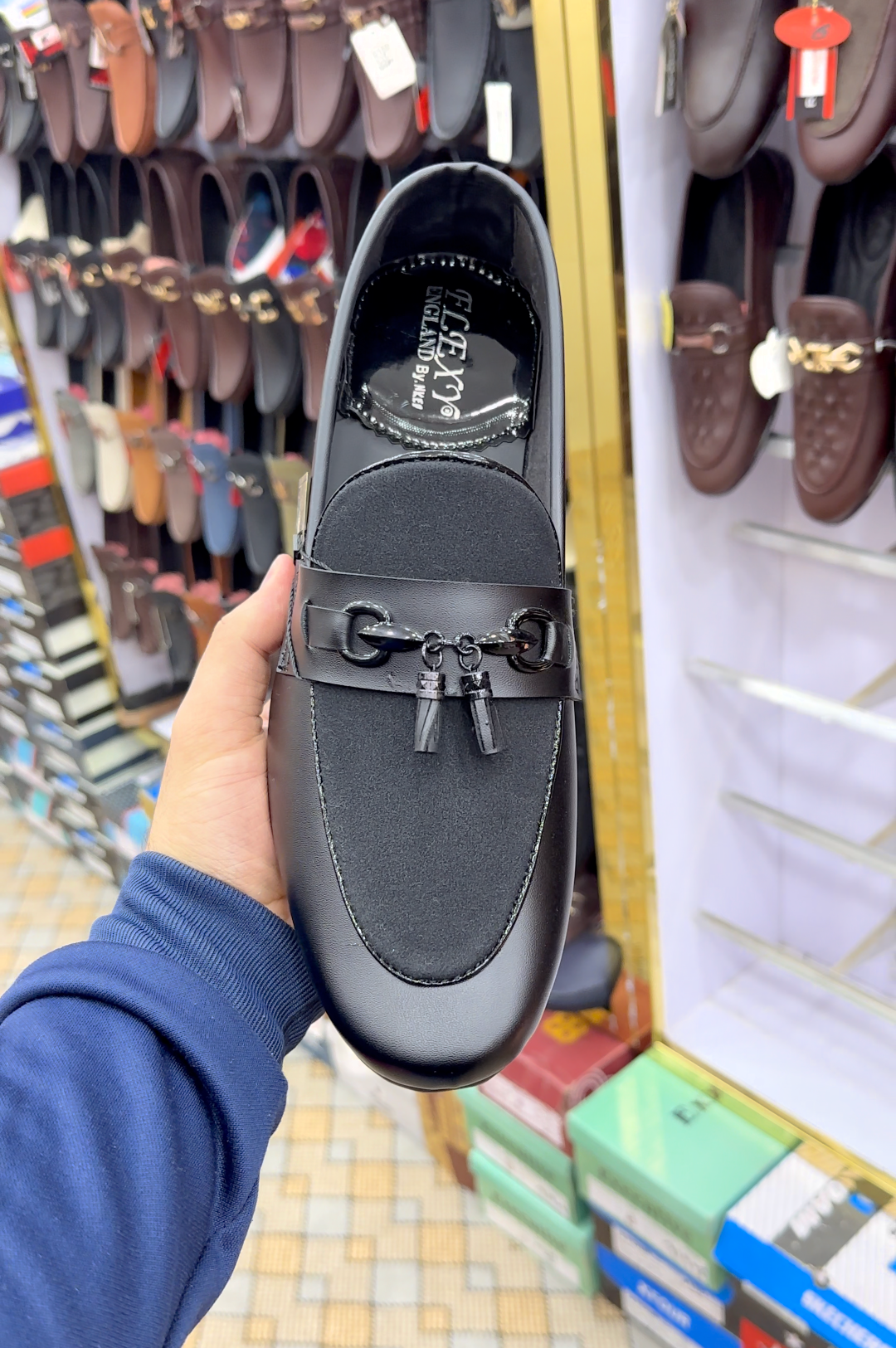 Black Suade Premium Loafer | With Soft Padding And Rubber Sole