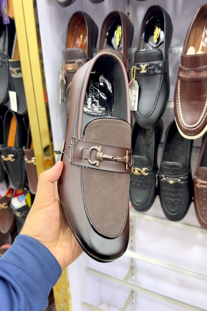 Brown Suade Premium Loafer | With Soft Padding And Rubber Sole