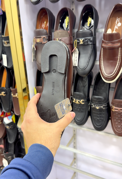 Brown Suade Premium Loafer | With Soft Padding And Rubber Sole