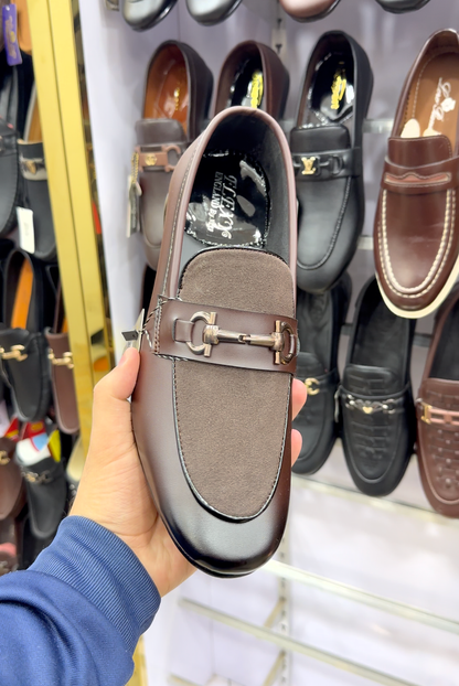 Brown Suade Premium Loafer | With Soft Padding And Rubber Sole