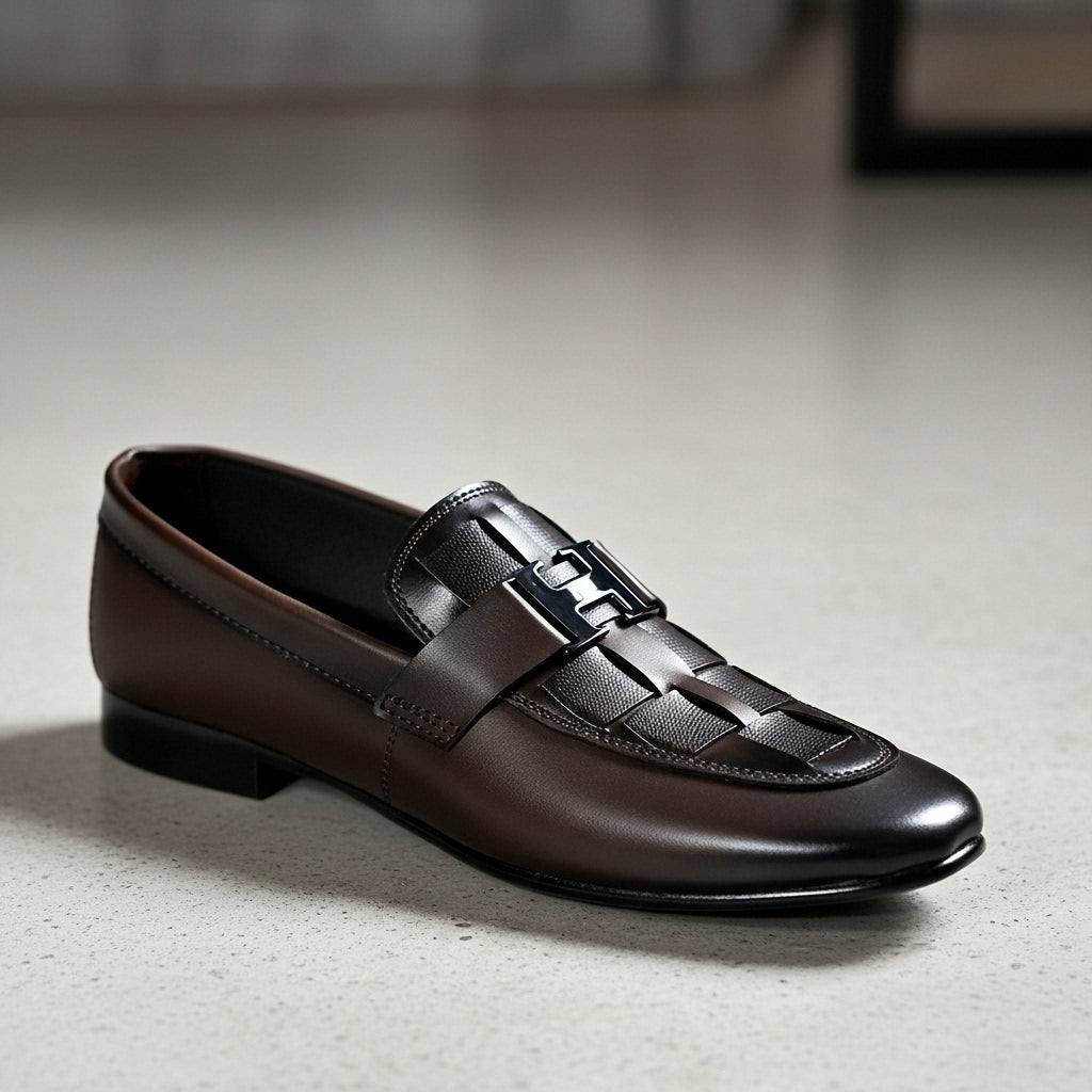 H Buckle Formal Loafer | Premium Loafer
